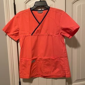 Urbane scrub top